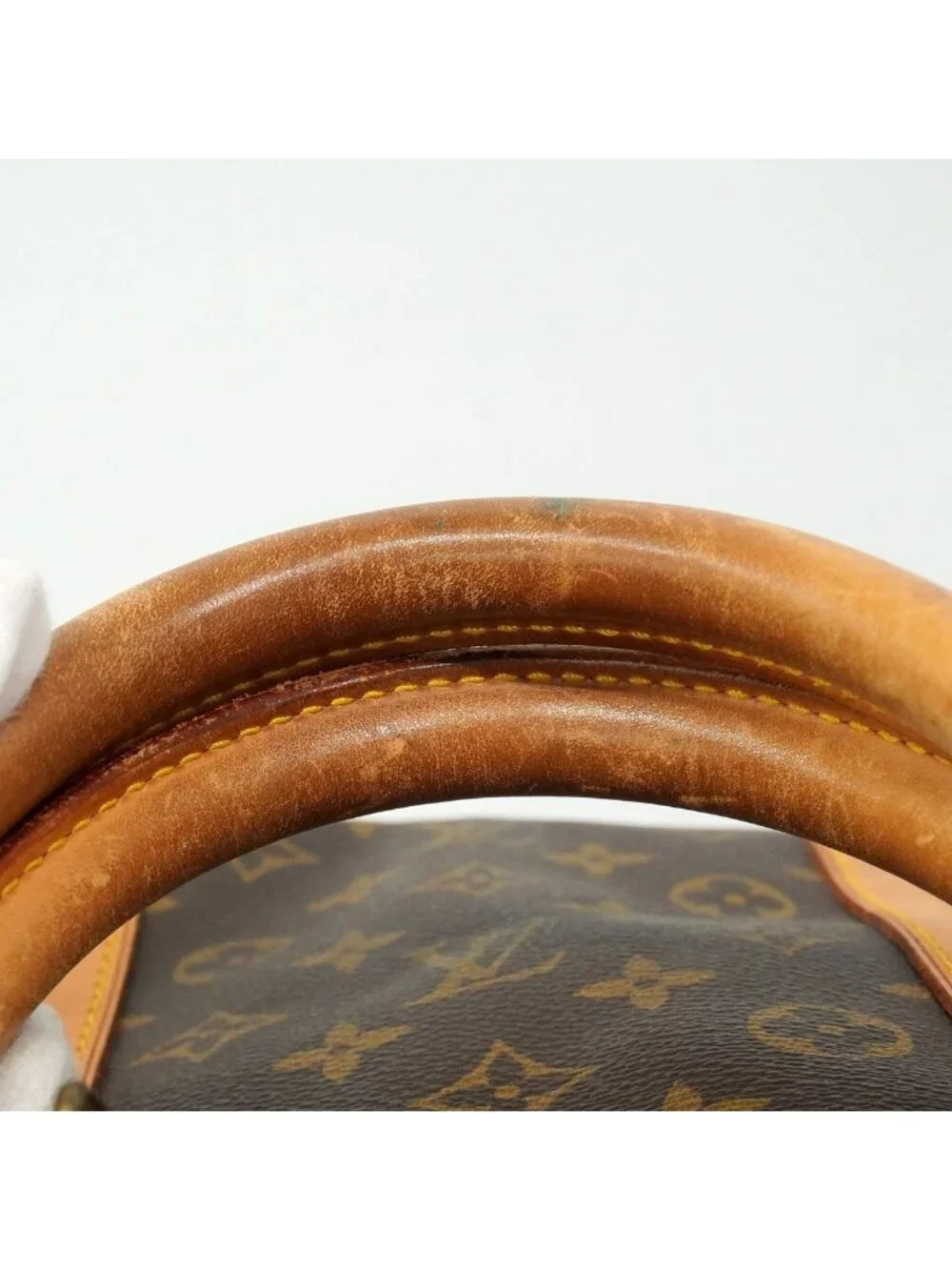 Louis Vuitton Boston Bag Monogram Keepall 55 Brown